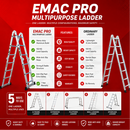 EMAC Aluminium Multipurpose (Industrial & Commercial) Aluminium Ladders