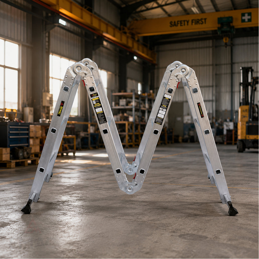 EMAC Aluminium Multipurpose (Industrial & Commercial) Aluminium Ladders