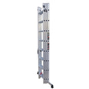 EMAC Aluminium Domestic Light Weight 8X3 Aluminium Ladders Anti Slip Folding Aluminium Ladder