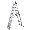 EMAC Aluminium Domestic Light Weight 8X3 Aluminium Ladders Anti Slip Folding Aluminium Ladder