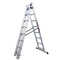 EMAC Aluminium Domestic Light Weight 8X3 Aluminium Ladders Anti Slip Folding Aluminium Ladder