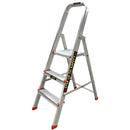 EMAC Aluminium Folding Ladder for Home, Shop & Office Use Slip Resistant Step Aluminium Ladder (With Platform)