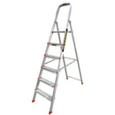 EMAC Aluminium Folding 7 Step Ladder for Home, Shop & Office Use Slip Resistant  (With Platform)