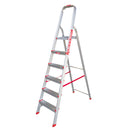 EMAC Aluminium Domestic Light Weight 6-Step Aluminium Ladders Anti Slip Folding Aluminium Ladder