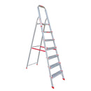 EMAC Aluminium Domestic Light Weight 7-Step Aluminium Ladders Anti Slip Folding Aluminium Ladder