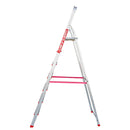 EMAC Aluminium Domestic Light Weight 7-Step Aluminium Ladders Anti Slip Folding Aluminium Ladder