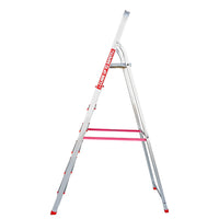 EMAC Aluminium Domestic Light Weight 7-Step Aluminium Ladders Anti Slip Folding Aluminium Ladder