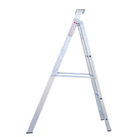EMAC Aluminium Dual Purpose Light Weight 6-Step Aluminium Ladders Anti Slip Folding Aluminium Ladder