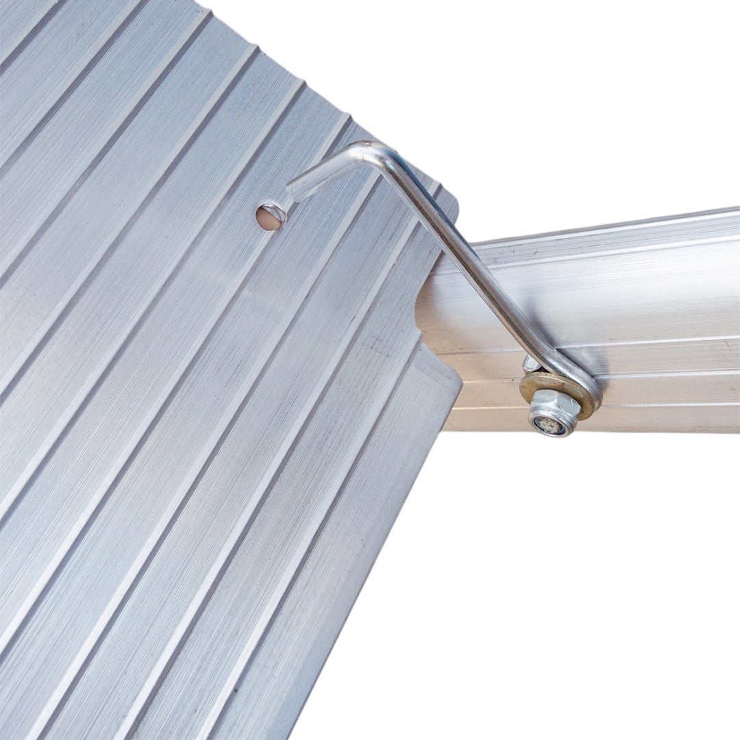 EMAC Aluminium Dual Purpose Light Weight 6-Step Aluminium Ladders Anti Slip Folding Aluminium Ladder