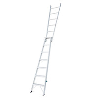 EMAC Aluminium Dual Purpose Light Weight 7-Step Aluminium Ladders Anti Slip Folding Aluminium Ladder