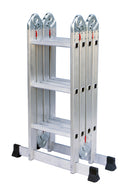 EMAC Folding Multipurpose House Hold Industrial Multi Utility Aluminium 3X4 Step Self Supported Platform Ladder