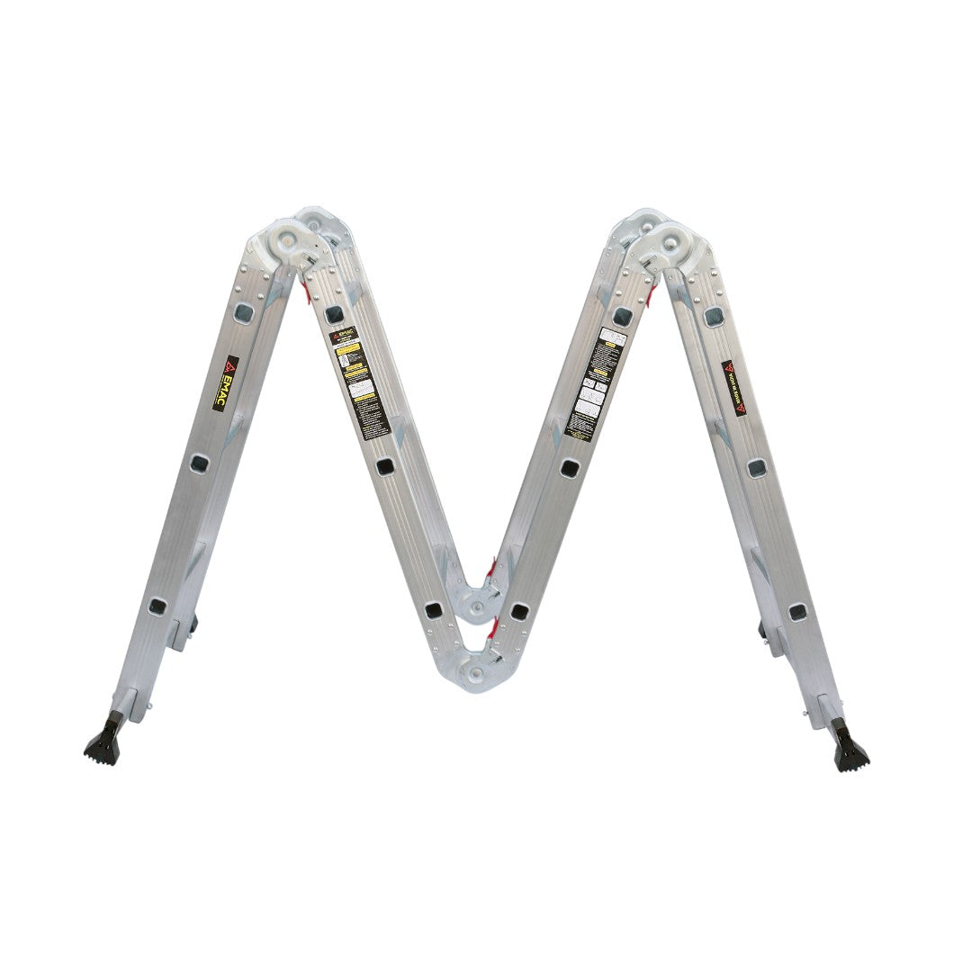 EMAC Folding Multipurpose House Hold Industrial Multi Utility Aluminium Step Self Supported Platform Ladder