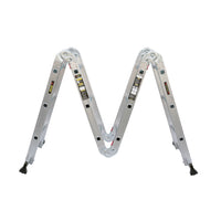 EMAC Folding Multipurpose House Hold Industrial Multi Utility Aluminium 3X4 Step Self Supported Platform Ladder