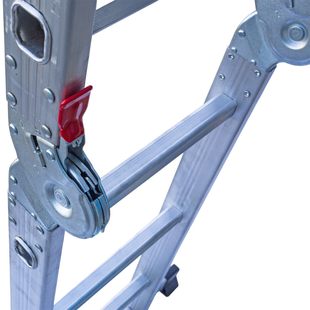 EMAC Folding Multipurpose House Hold Industrial Multi Utility Aluminium 4X4 Step Self Supported Platform Ladder (Copy)