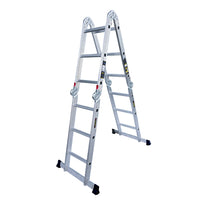EMAC Folding Multipurpose House Hold Industrial Multi Utility Aluminium 3X4 Step Self Supported Platform Ladder