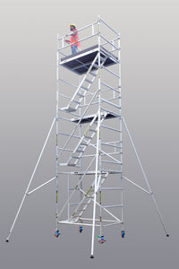 Aluminium Mobile Scaffold Tower for Construction | EMAC India