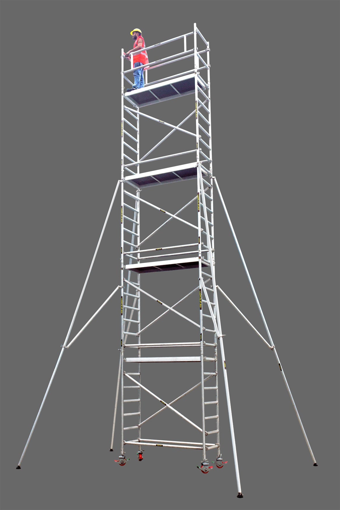 Aluminium Mobile Scaffold Tower for Construction | EMAC India