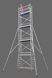 Aluminium Mobile Scaffold Tower for Construction | EMAC India