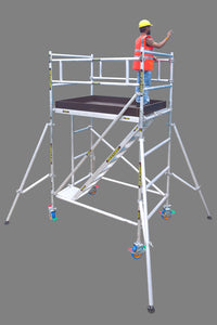 Aluminium Mobile Scaffold Tower for Construction | EMAC India