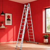 EMAC Aluminium Domestic Light Weight Anti Slip Folding Aluminium Ladder