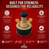 EMAC Heavy Duty Drainage Test Plug for Pipe Leak Testing | Plumbing & Sewer Pipeline Testing Plug