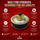 EMAC Heavy Duty Drainage Test Plug for Pipe Leak Testing | Plumbing & Sewer Pipeline Testing Plug