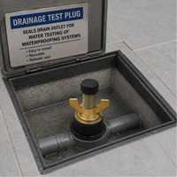 EMAC Heavy Duty Drainage Test Plug for Pipe Leak Testing | Plumbing & Sewer Pipeline Testing Plug