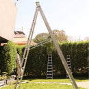 EMAC Aluminium Dual Purpose Light Weight Anti Slip Folding Aluminium Ladder