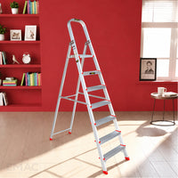 EMAC ECL Aluminium Domestic Light Weight Anti Slip Folding Aluminium Ladder
