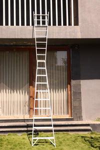 EMAC Aluminium Dual Purpose Light Weight 10-Step Aluminium Ladders Anti Slip Folding Aluminium Ladder