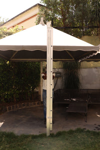 EMAC Aluminium Dual Purpose Light Weight 10-Step Aluminium Ladders Anti Slip Folding Aluminium Ladder