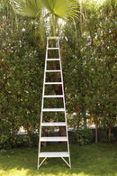 EMAC Aluminium Dual Purpose Light Weight 10-Step Aluminium Ladders Anti Slip Folding Aluminium Ladder