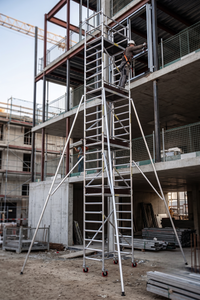 Aluminium Mobile Scaffold Tower for Construction | EMAC India