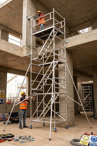Aluminium Mobile Scaffold Tower for Construction | EMAC India